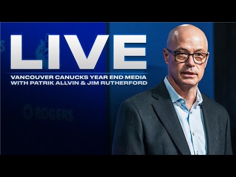 LIVE | Patrik Allvin & Jim Rutherford End of Season Media