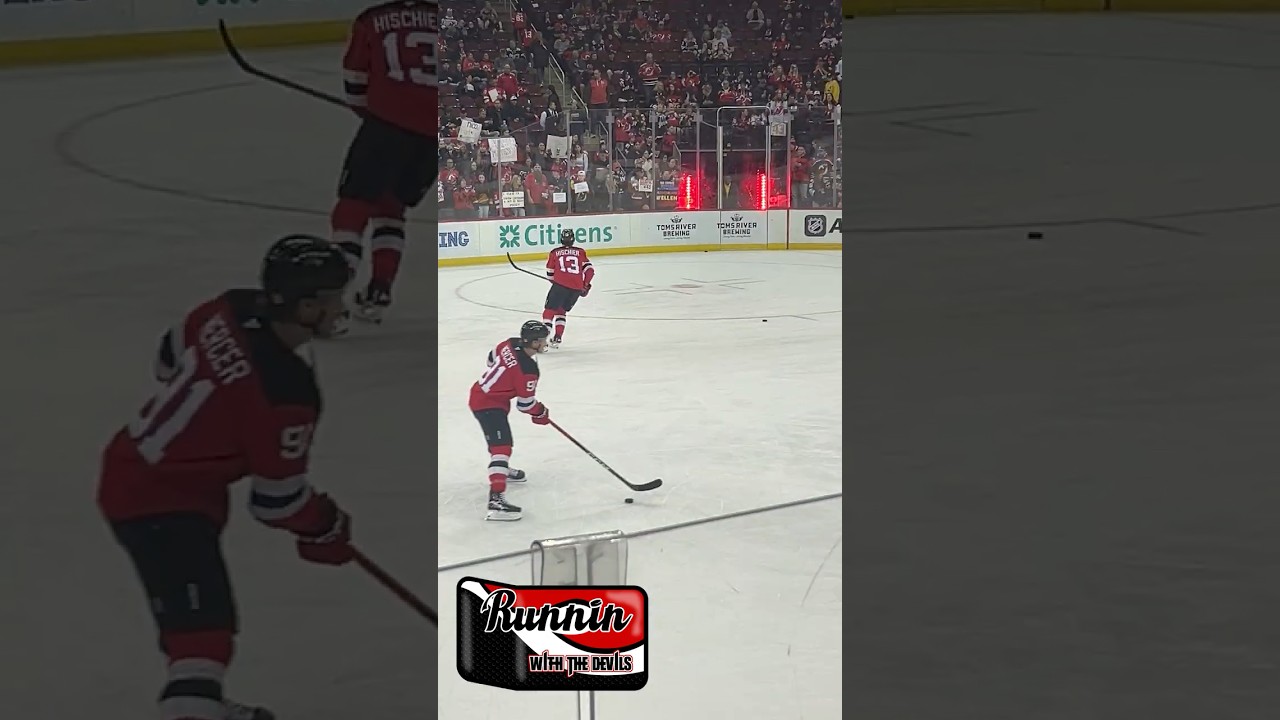 NJ Devils Nico Hischier & Dawson Mercer #njdevils #short #shorts #shortvideo #shortsvideo
