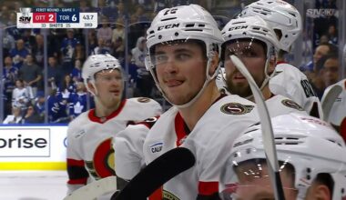 Rough Stuff in Final 1:03 of Game 1 UNCUT - Leafs vs Senators (4/20/25)