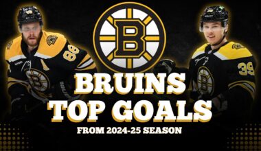Top Goals From Bruins 2024-2025 Season