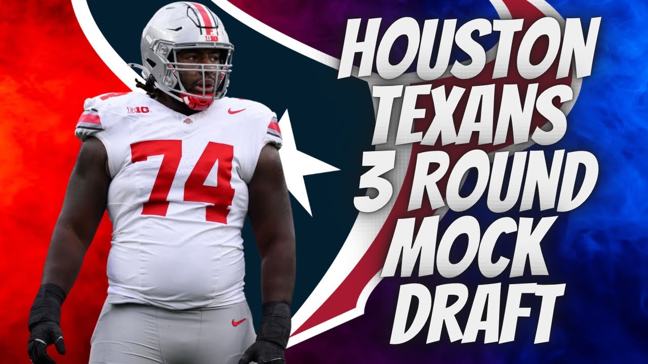Houston Texans Mock Draft Monday!