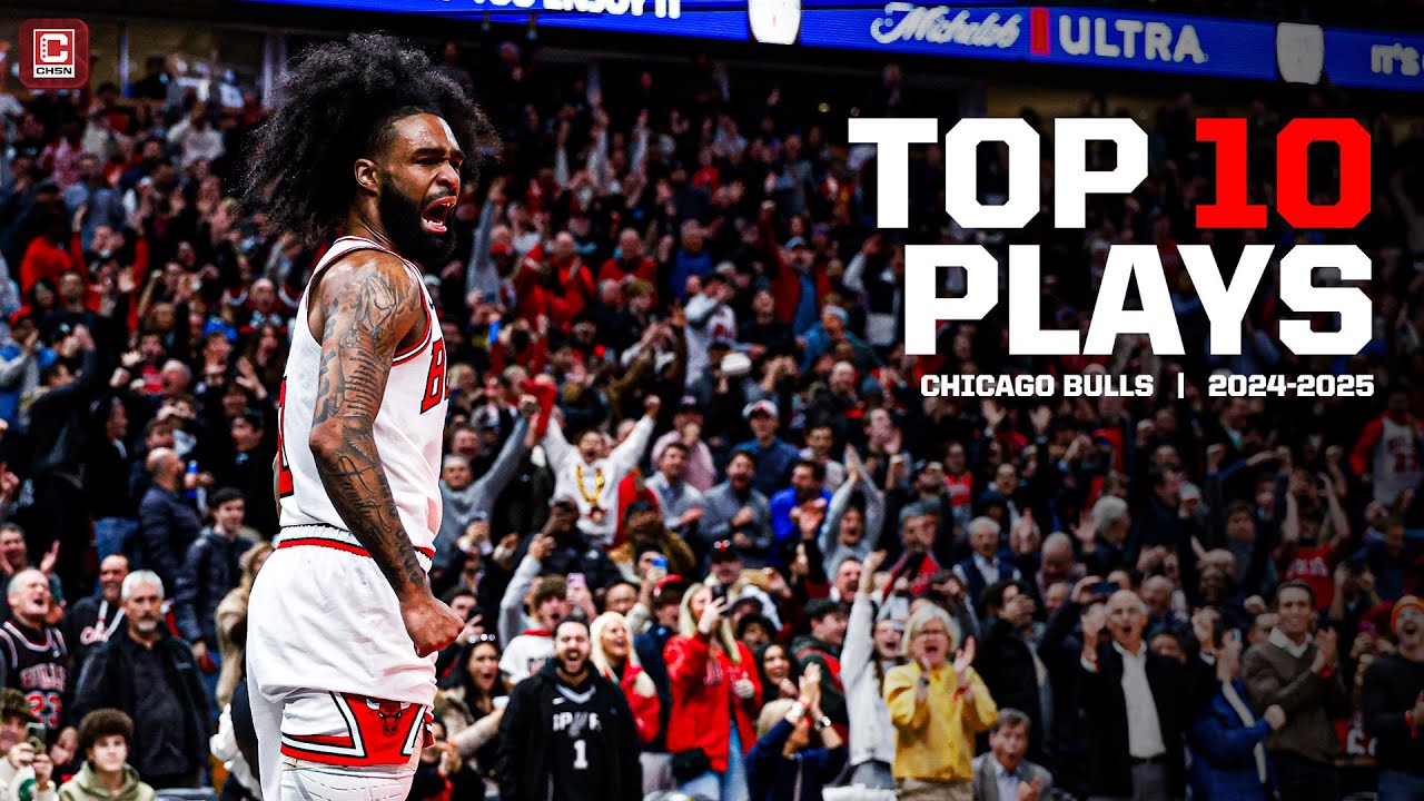 Top 10 plays of the Chicago Bulls 2024-2025 season | CHSN Chicago Bulls