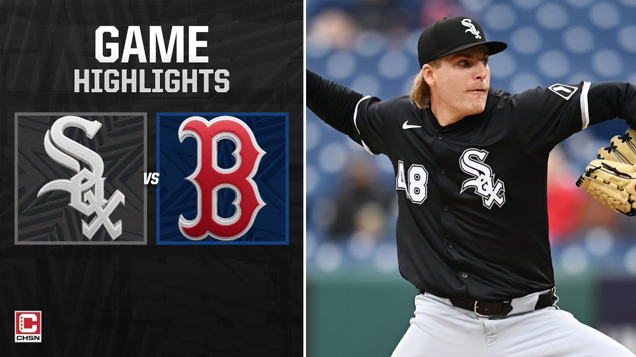 Chicago White Sox vs. Red Sox - Game Highlights | CHSN Chicago White Sox