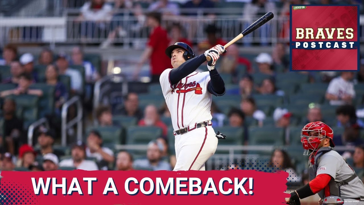 BRAVES POSTCAST: Atlanta Braves rally late with five-run eighth inning to down St. Louis Cardinals