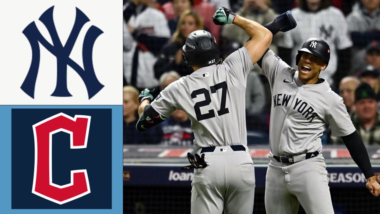 New York Yankees Vs Cleveland Guardians Full Game inning 1-3  Apr 21,2025 MLB Highlights Today