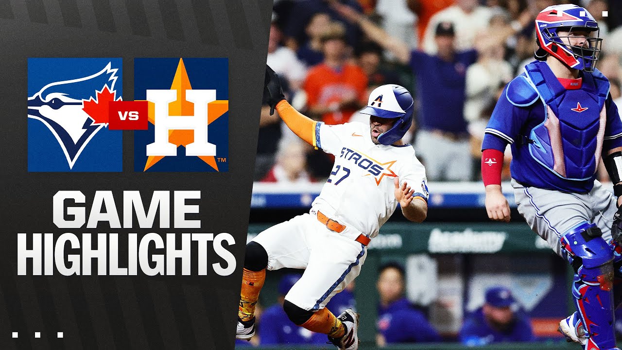 Blue Jays vs. Astros Game Highlights (4/21/25) | MLB Highlights