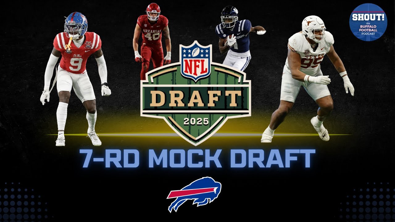 BILLS 7-rd. Mock Draft: *4 TRADES* land 4 players in Top 70 of NFL DRAFT
