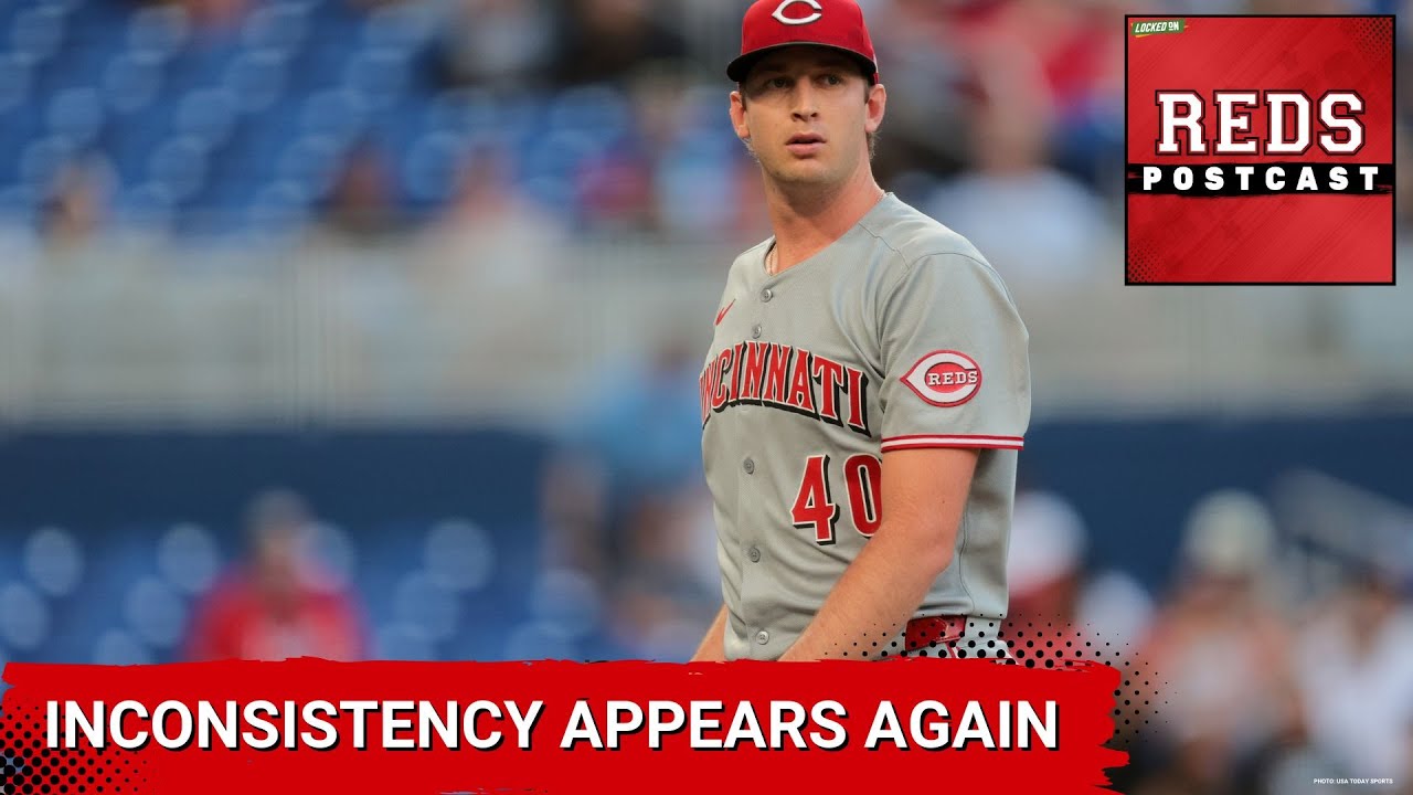 REDS POSTCAST:The Cincinnati Reds Struggle vs Miami Marlins Star Max Meyer