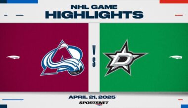 NHL Game 2 Highlights | Avalanche vs. Stars - April 22, 2025