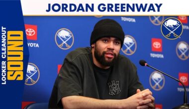 "Not Playing Is Frustrating" | Jordan Greenway End-Of-Season Media Availability | Buffalo Sabres