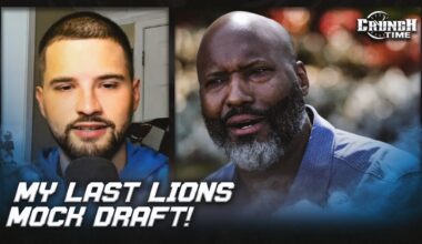 Jeff Iafrate's FINAL Detroit Lions 2025 NFL Mock Draft 8.0!