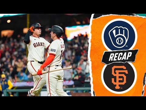 Brewers vs. Giants Game Highlights (4/21/25) | MLB Highlights