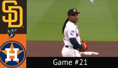 Astros VS Padres Condensed Game 4/20/25