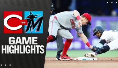 Reds vs. Marlins Game Highlights (4/21/25) | MLB Highlights