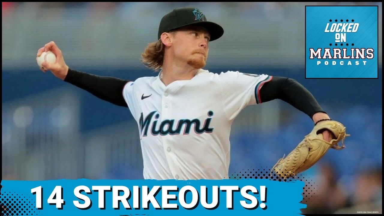Max Meyer With 14 STRIKEOUTS in Career Game For The Miami Marlins