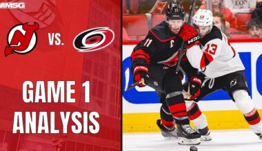 Hot Start Propels Canes To 1-0 Series Lead Over Devils | New Jersey Devils