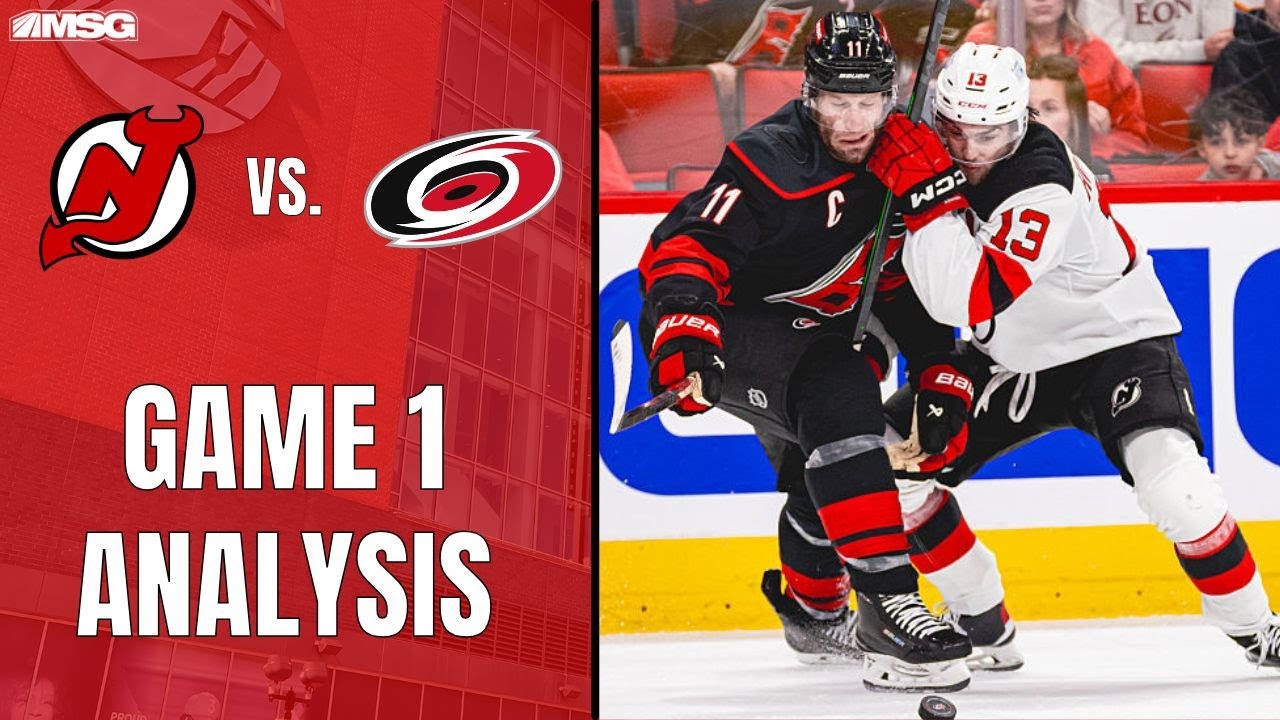 Hot Start Propels Canes To 1-0 Series Lead Over Devils | New Jersey Devils