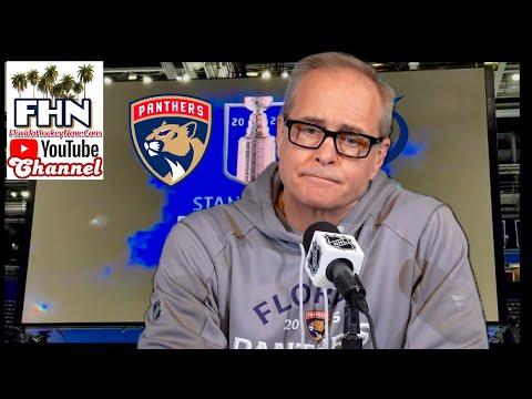 Paul Maurice, Panthers Playoff Pregame: Florida at Tampa Bay Lightning, Game 1