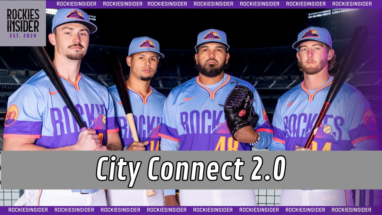 Colorado Rockies Nike City Connect 2.0 uniform is here! All the details on new caps, logo and more