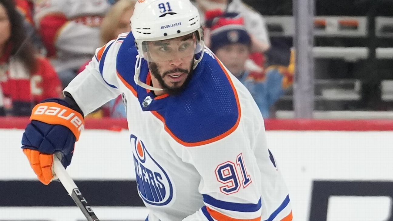 Edmonton Oilers forward Evander Kane could return in Round 1