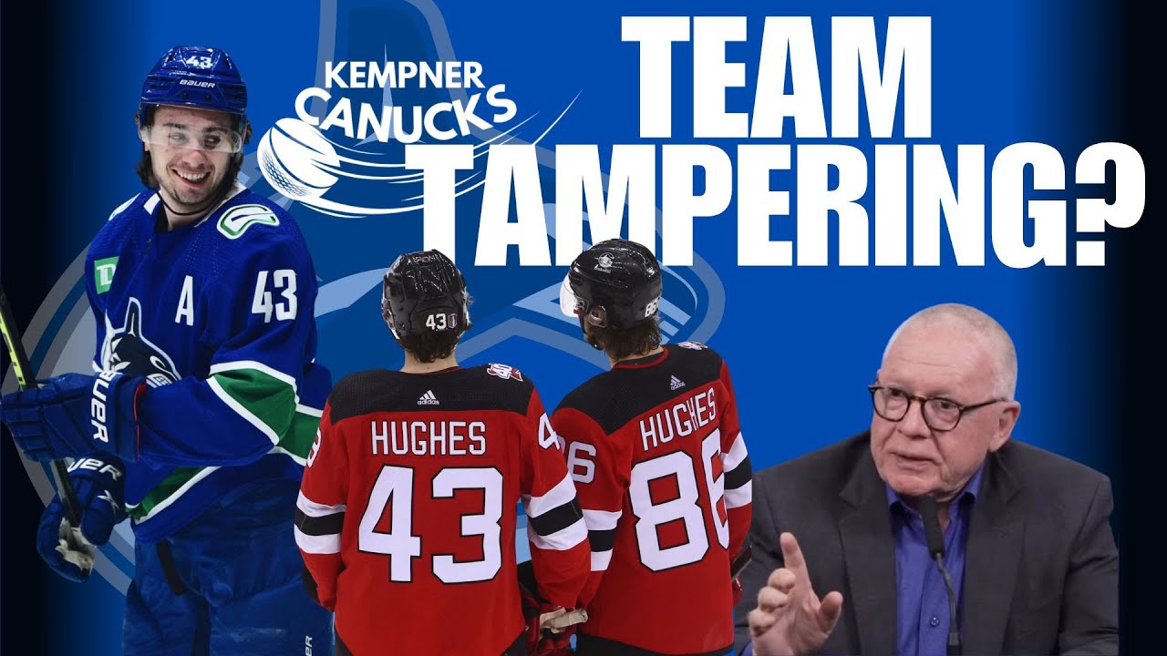 Did Jim Rutherford CROSS the line??? Was that TAMPERING? #Canucks