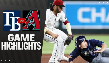 Rays vs. D-backs Game Highlights (4/22/25) | MLB Highlights | Arizona Diamondbacks