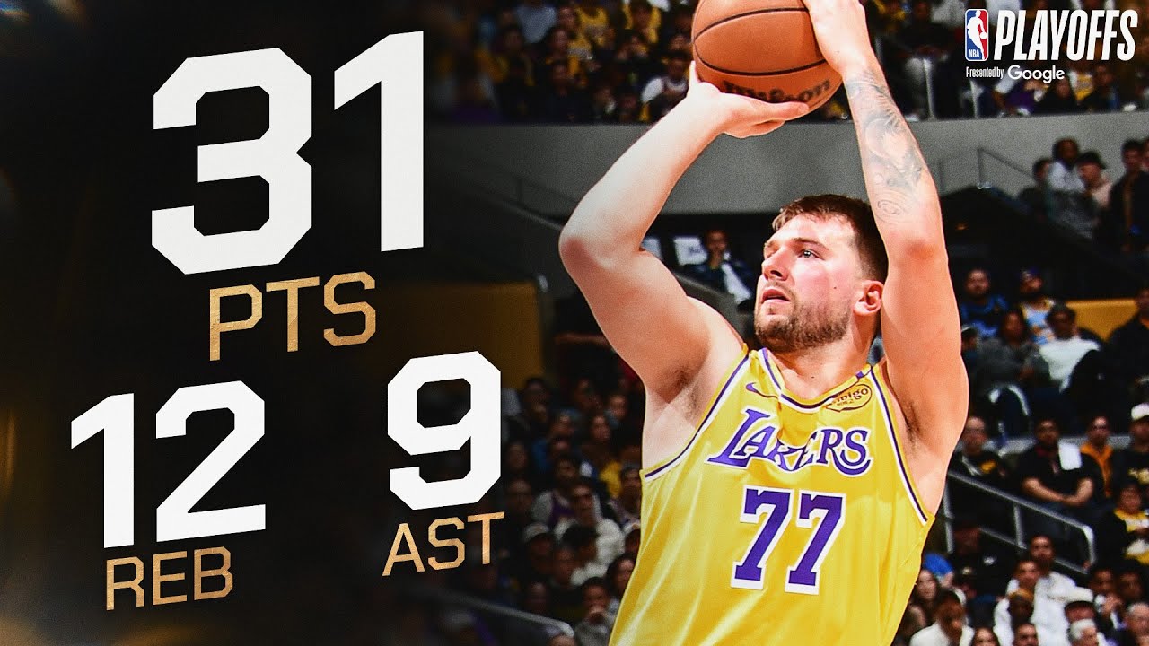 Luka Dončić Evens The Series With Near TRIPLE-DOUBLE! | April 22, 2025