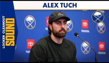 "You Have To Put Words Into Action" | Alex Tuch End-Of-Season Media Availability