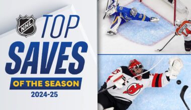 Top 10 Saves of the 2024-25 NHL Regular Season