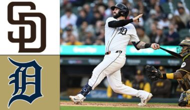 Detroit Tigers Vs. San Diego Padres  Full Game 1-2 Apr 23,2025 MLB Highlights Today