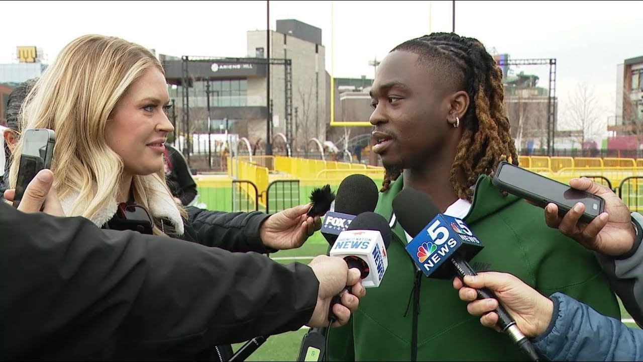Ashton Jeanty, top RB prospect, shares his impressions of the Chicago Bears