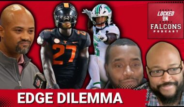 Mike Green is the HOPE, James Pearce Jr. the HYPE | Who will Atlanta Falcons CHOOSE in Round 1?