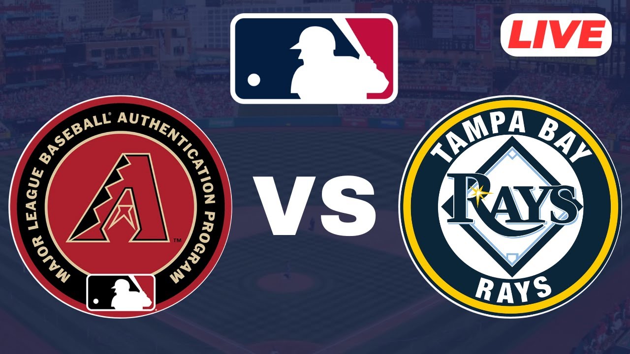 🔴LIVE : Arizona Diamondbacks vs Tampa Bay Rays | MLB - 2025 | Baseball Live Score Match 2