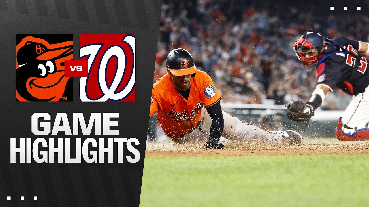 Orioles vs. Nationals Highlights (4/23/25) | MLB Highlights