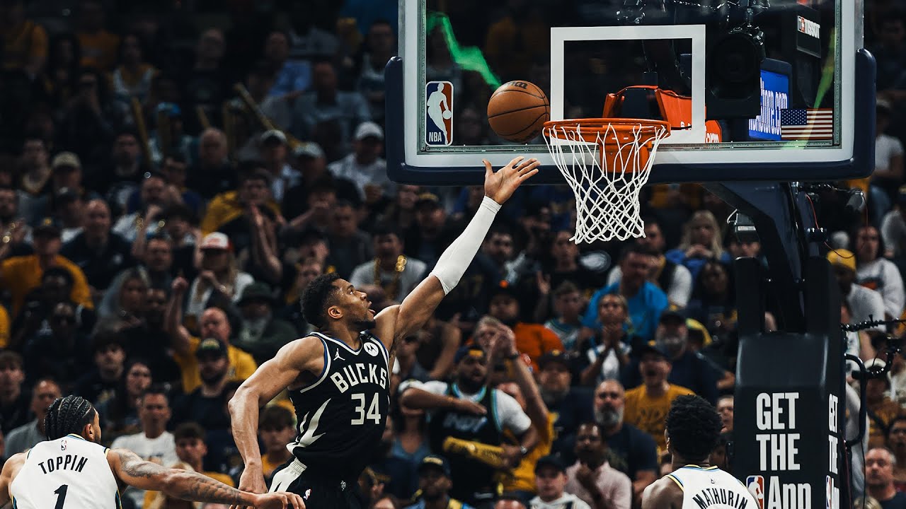 Highlights: Giannis Antetokounmpo Scores 34 Points vs. Pacers | 04.22.25