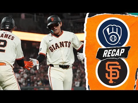 Brewers vs. Giants Game Highlights (4/23/25) | MLB Highlights