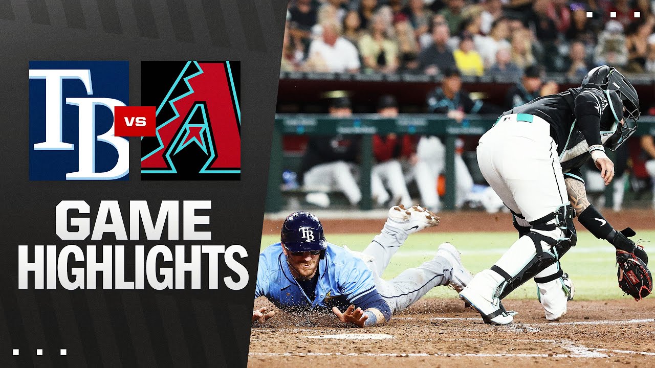 Rays vs. D-backs Game Highlights (4/23/25) | MLB Highlights