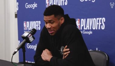 Giannis Antetokounmpo Postgame Press Conference | 04.22.25