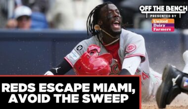 Cincinnati Reds Avoid Being Swept In Miami, and The 2025 NFL Draft is Here! Joined by Jason Fitz