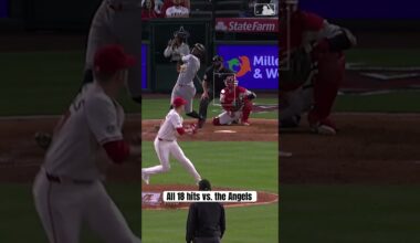 All 18 Pirates’ hits vs. the Angels 👀