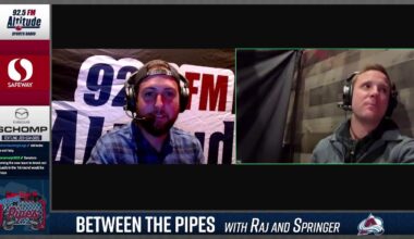 Avs fall in Game 2 OT Thriller vs the Dallas Stars 4-3: Between the Pipes w/Raj and Spring