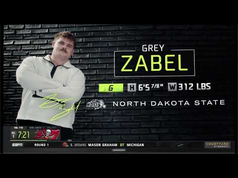 NFL Draft: Seattle Seahawks continue to FORTIFY THE TRENCHES w/ NDSU NASTY OL Grey Zabel!