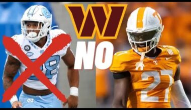 Washington Commanders Insider Believes Commanders Will NOT Draft James Pearce + 2 Others