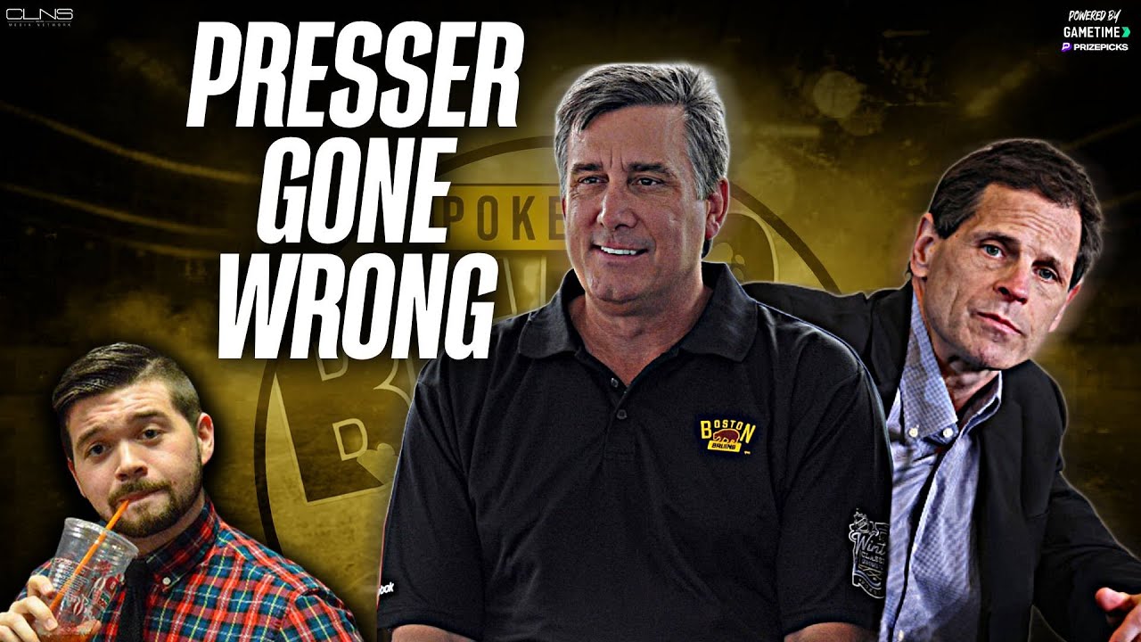 Cam Neely and Don Sweeney handle press conference all wrong | Bruins Beat