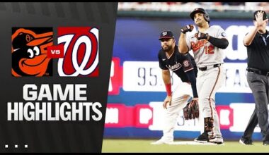 Orioles vs. Nationals Game Recap (4/24/25) | MLB Highlights | Baltimore Orioles