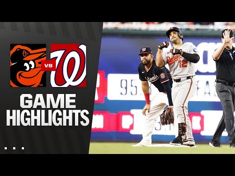 Orioles vs. Nationals Game Recap (4/24/25) | MLB Highlights | Baltimore Orioles