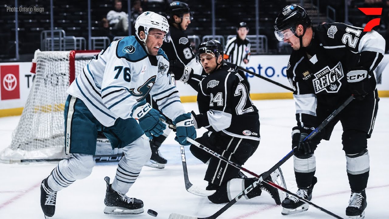 HIGHLIGHTS: Game 1 San Jose Barracuda vs Ontario Reign | AHL Calder Cup Playoffs