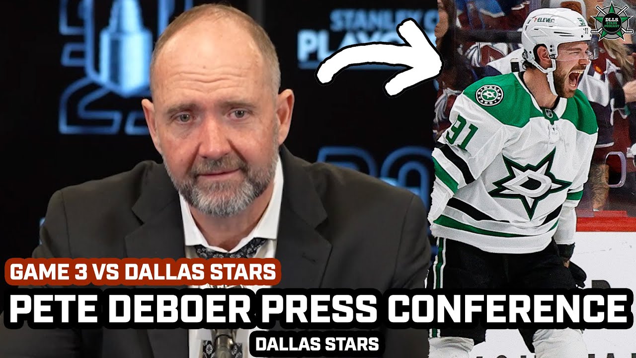 Pete DeBoer Praises Landeskog Return, Tyler Seguin & More in Stars OT WIN vs Avs