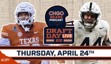 2025 NFL Draft Day LIVE: Chicago Bears take Colston Loveland at No. 10 | CHGO Bears