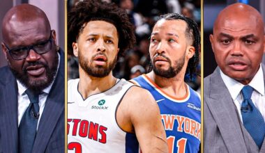 Inside the NBA REACTS to Knicks vs Pistons GAME 3 Highlights